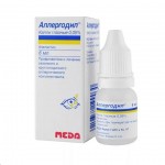 Аллергодил, капли глазные 0.05% 6 мл 1 шт